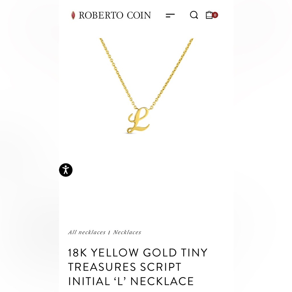 ROBERTO COIN 18k GOLD NECKLACE